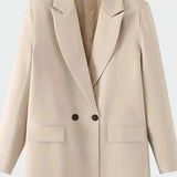 Oversized suknjič z modernim krojem