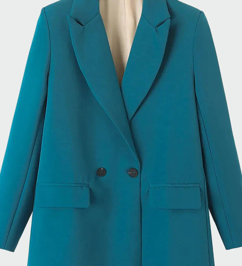 Oversized suknjič z modernim krojem