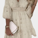 Boho Poletna Kratka Obleka