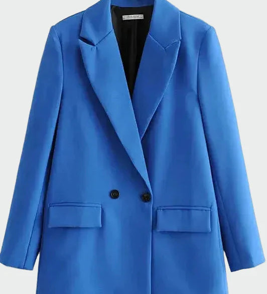 Oversized suknjič z modernim krojem