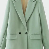 Oversized suknjič z modernim krojem