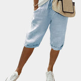 Elegantne Ženske Lanene Hlače