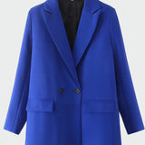 Oversized suknjič z modernim krojem