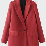 Oversized suknjič z modernim krojem