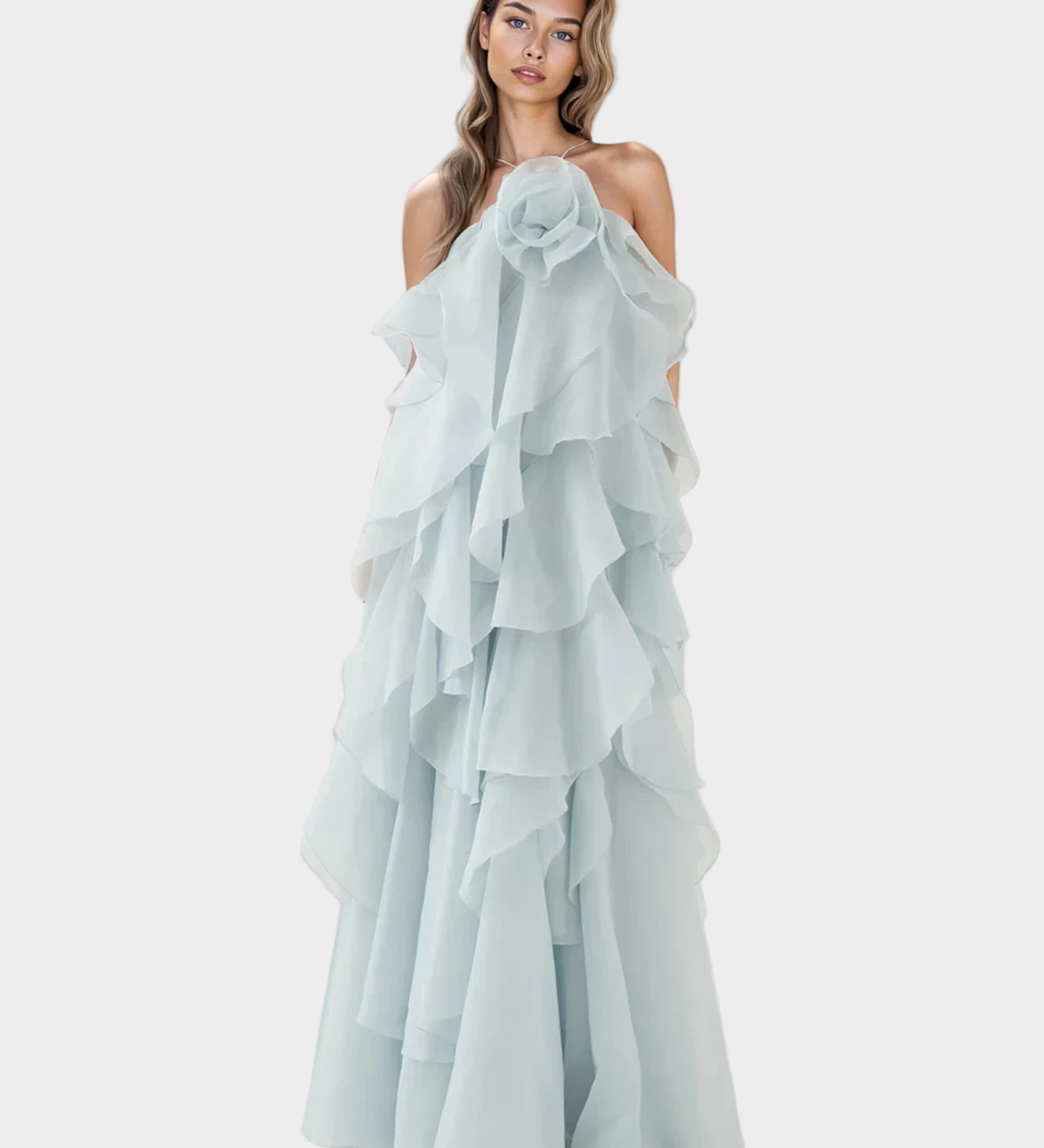 Maksimalna obleka z romantičnim občutkom in aristokratskim slogom