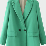 Oversized suknjič z modernim krojem