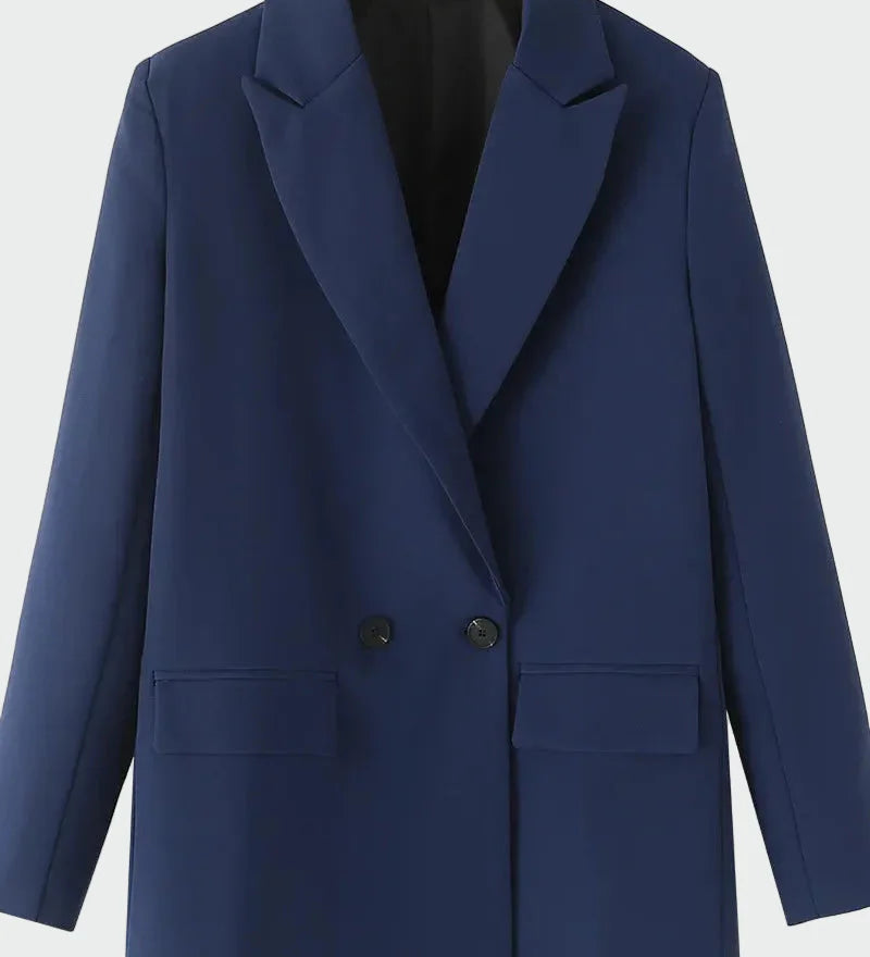 Oversized suknjič z modernim krojem