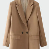 Oversized suknjič z modernim krojem