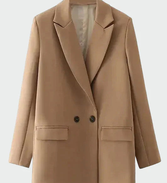 Oversized suknjič z modernim krojem