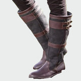 Retro usnjeni škornji