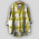 Linen Bluzica z Volančki