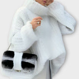 Paulina - Mehak ženski pulover z dolgimi rokavi