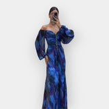 Zračno obleko z razporkom