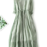 Dolga minimalistična obleka