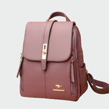 Eleganten usnjeni nahrbtnik