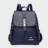 Eleganten usnjeni nahrbtnik