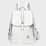 Eleganten usnjeni nahrbtnik