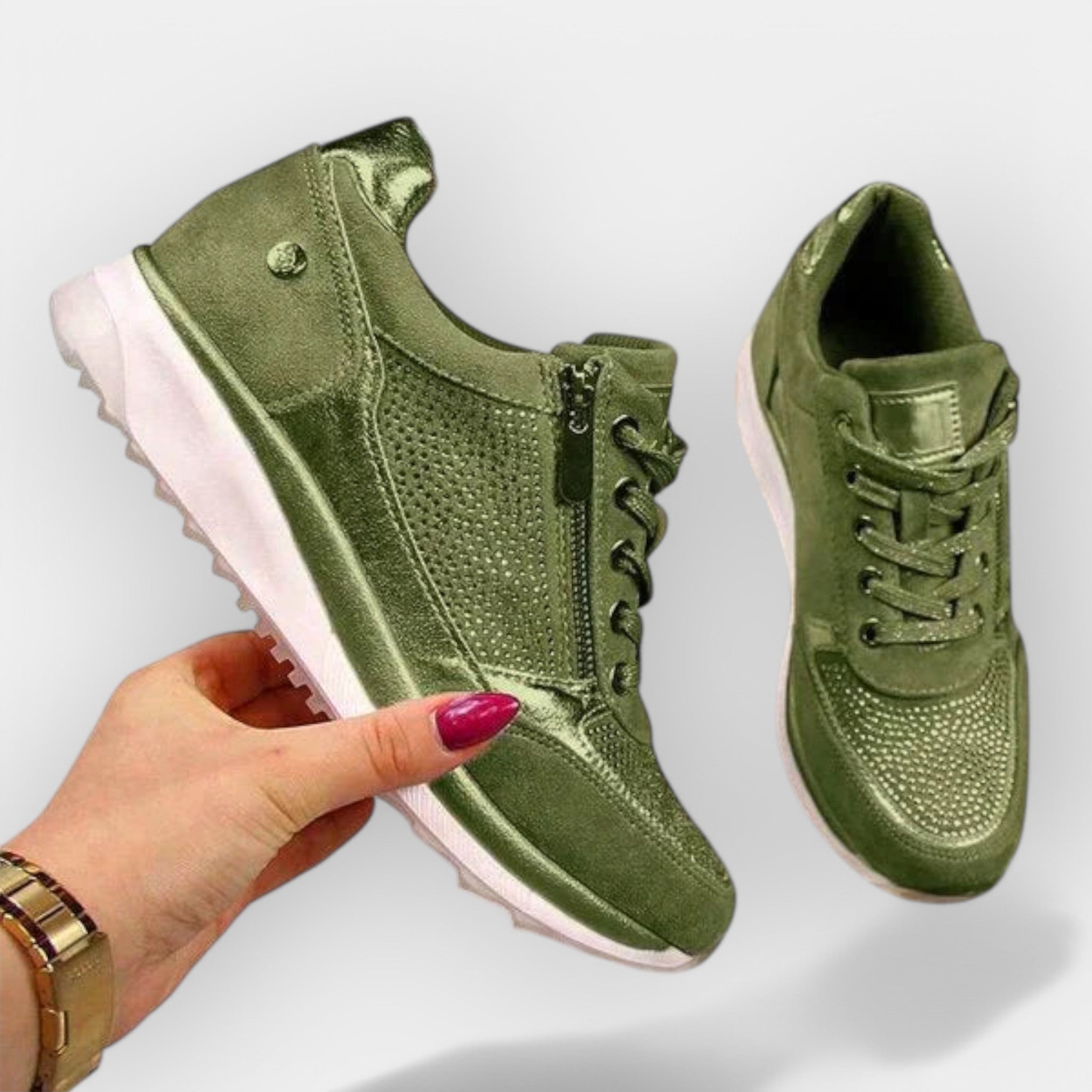 Anatomski čevlji s zadrgo