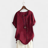 Kratka majica s gumbi