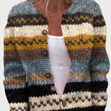 Pleteni brezrokavnik z vzorcem