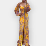 Zračno obleko z razporkom