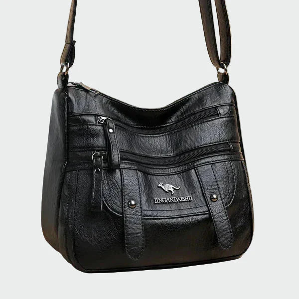 Elegantna usnjena torba za roko