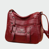 Elegantna usnjena torba za roko