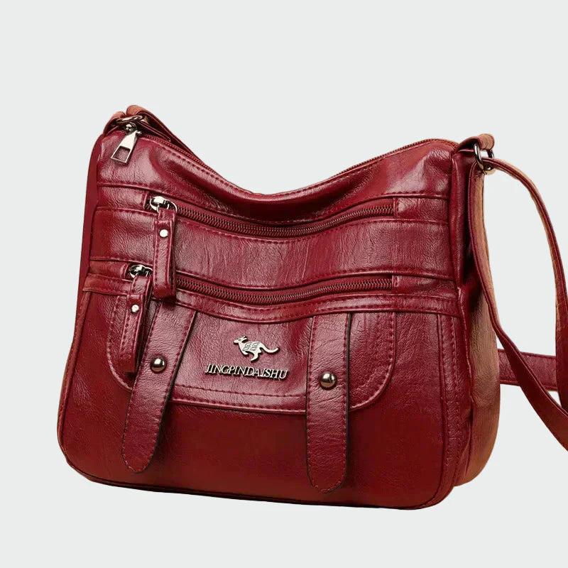 Elegantna usnjena torba za roko