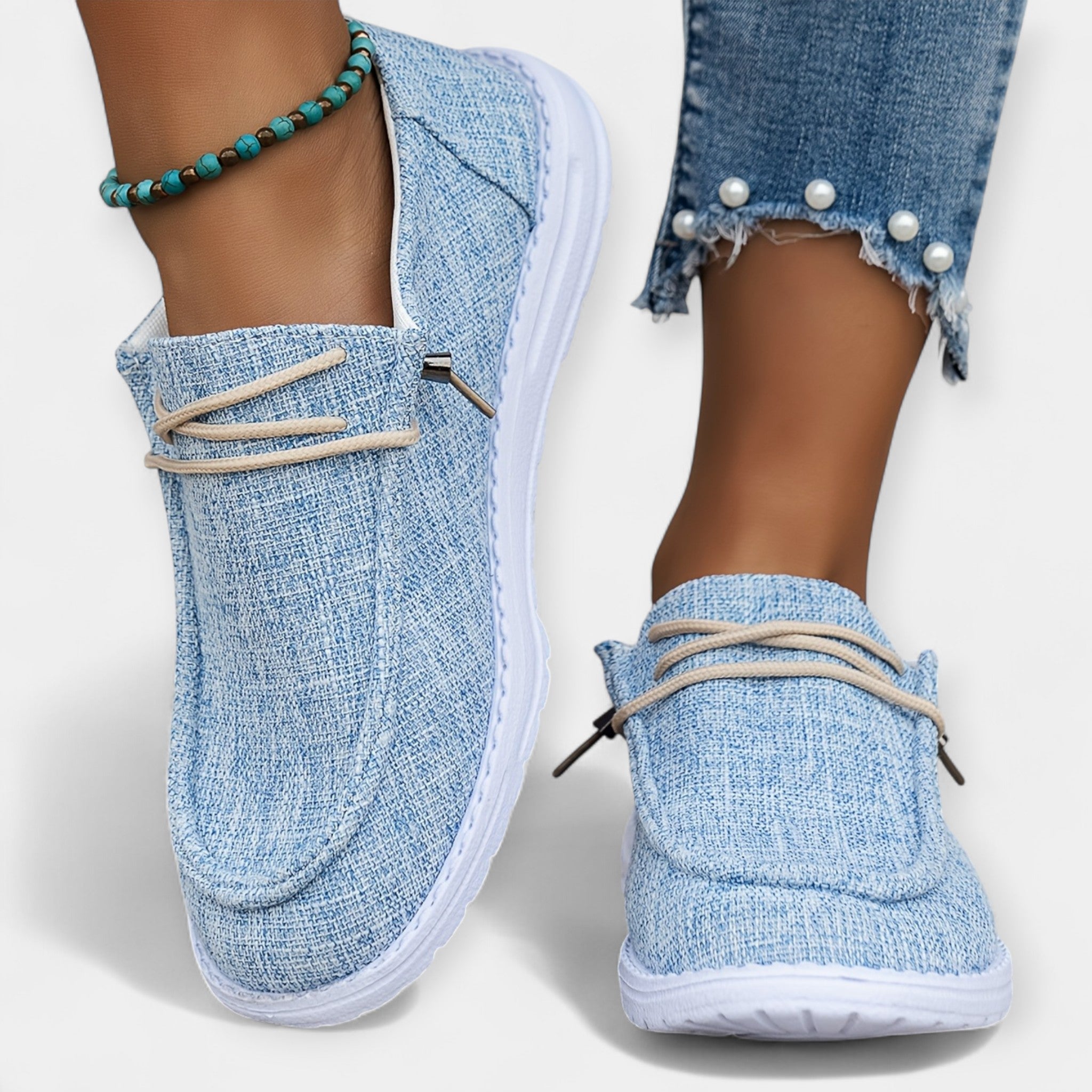 Udobni Tekstilni Čevlji za Vsakodnevno Nošenje