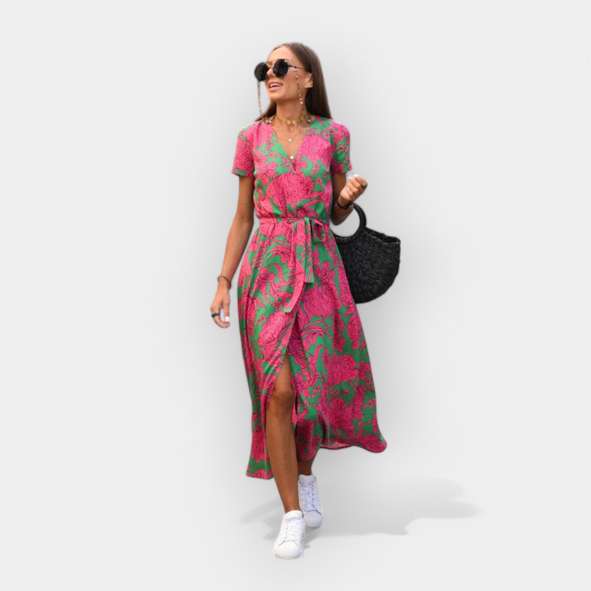 Obleka z udobno in stabilno prileganje