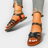 Ročno izdelani sandali z nastavljivimi trakovi