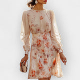 Romantična obleka z naborki