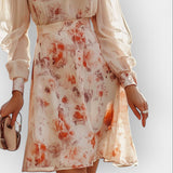 Romantična obleka z naborki