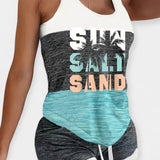 Poletni set s palmami