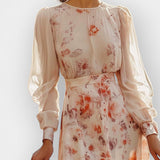 Romantična obleka z naborki