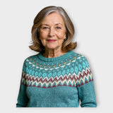 Pulover z modernim dizajnom