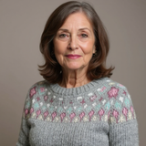 Pleteni pulover z elegantnim dizajnom