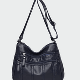 Mehka usnjena torba za čez ramo