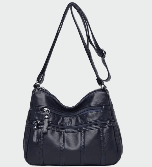 Mehka usnjena torba za čez ramo