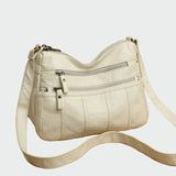 Mehka usnjena torba za čez ramo