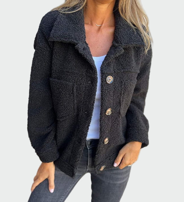 Eleganten in Topel Plašč za Jesen