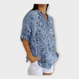 Elegantna Bluza z Motivom