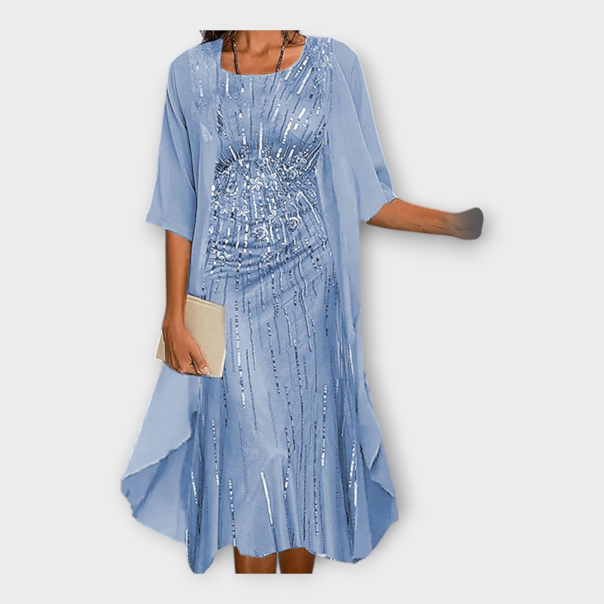 Zračno Obleko z Zunanjim Jopičem in Motivom