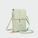 Eleganten usnjen torbica za čez ramo