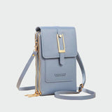 Eleganten usnjen torbica za čez ramo