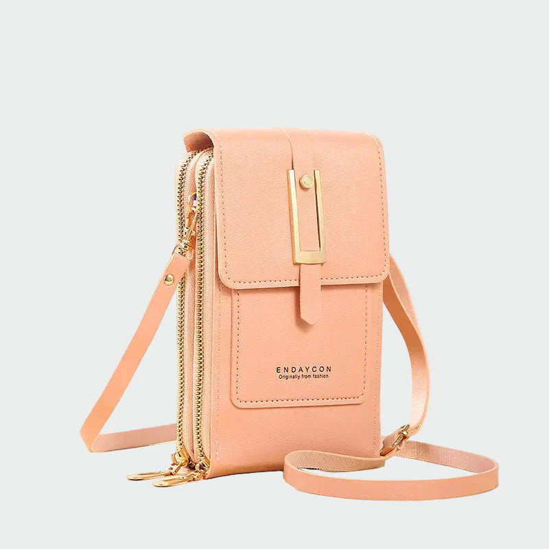 Eleganten usnjen torbica za čez ramo